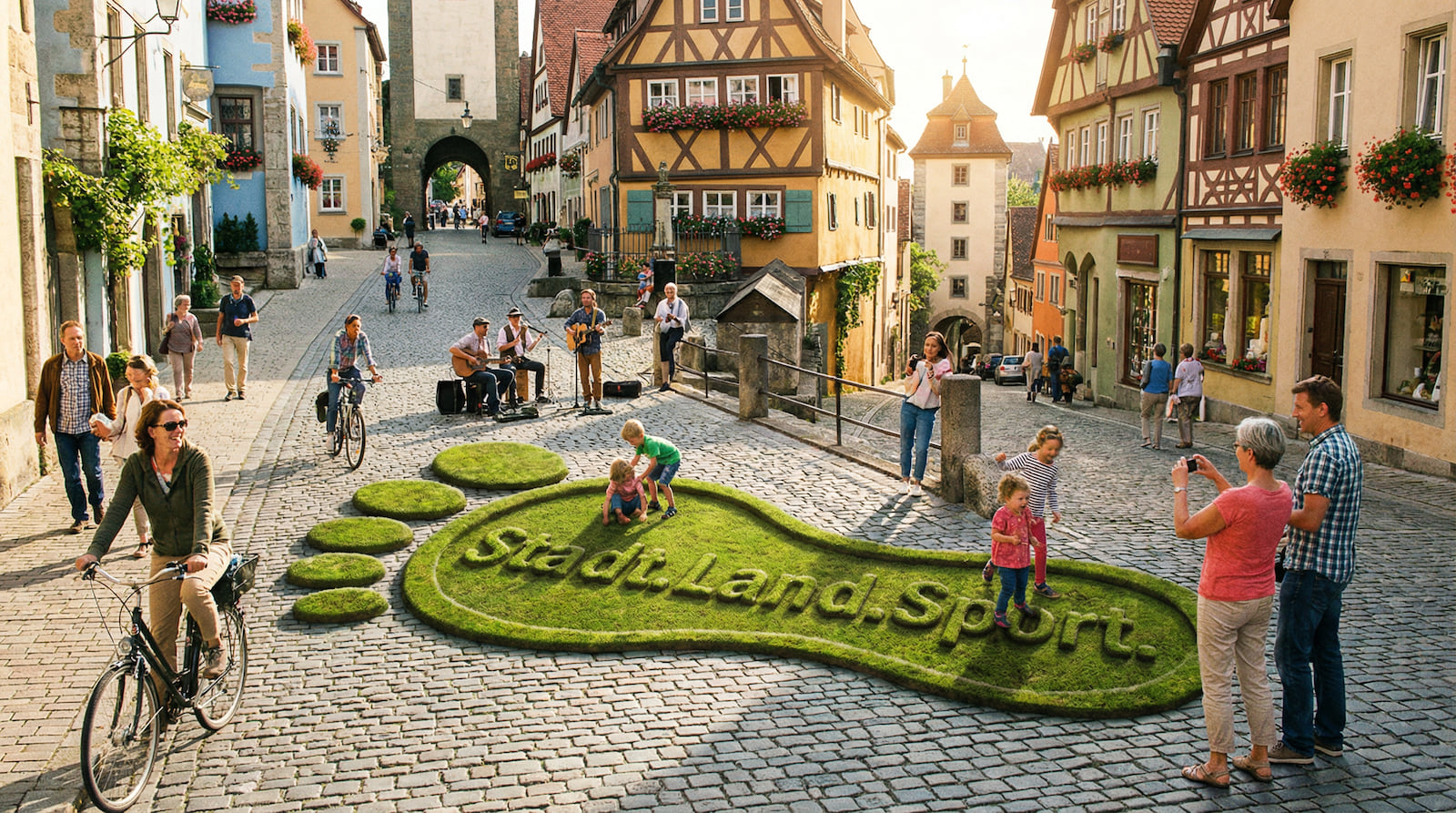 Pilotierung von Stadt. Land. Sport. - Drei Kommunen gehen voran