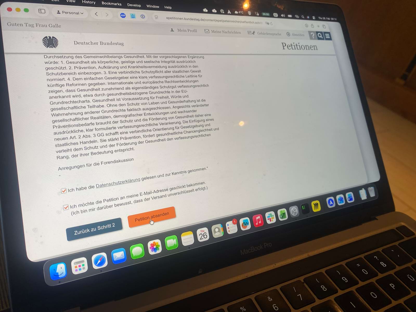 Petitionsstart: Gesundheit gehört ins Grundgesetz!